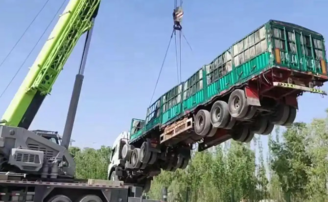 二道区道路脱困救援案例